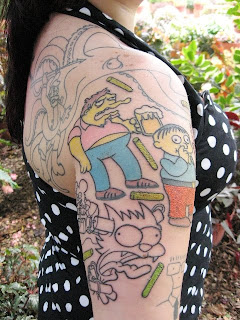 Simpsons Tattoo Design Picture Gallery - Simpsons Tattoo Ideas