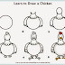 Learn to draw  a chicken for kids 