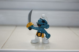 Hard to find Smurf figures 