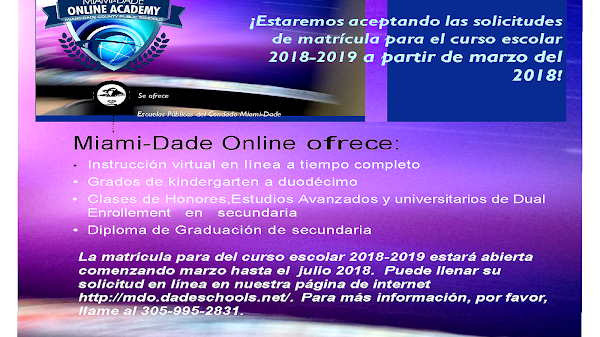 Miami Dade Online School