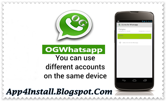 OGWhatsApp VER 2.11.432 Apk