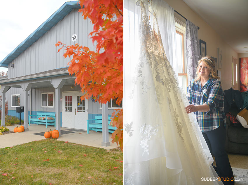 Wedding Decoration Horse Farm Barn Wedding Photography in Dexter Saline by SudeepStudio.com Ann Arbor Wedding Photographer