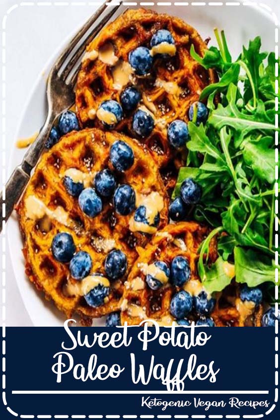 Sweet potato waffles made with two ingredients and ready in just five minutes! These sweet potato waffles are better than Eggos and can be made ahead and frozen for quick meal prep. Best paleo waffles for healthy eaters. Easy gluten free waffles for everyone! Sweet potato waffles made with two ingredients and ready in just five minutes! These sweet potato waffles are better than Eggos and can be made ahead and frozen for quick meal prep. Best paleo waffles for healthy eaters. Easy gluten free waffles for everyone!