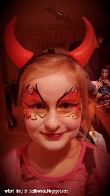 Halloween Makeup for Devil