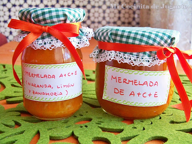 Mermelada de Naranja, Zanahoria y Limón (A+C+E)