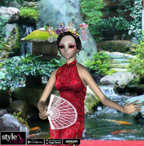 Style Me Girl Level 34 - Aoi - Oriental Charm