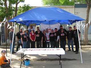 Randy Patton in white head of the local Jump Start Program