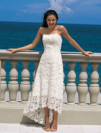 beach wedding dresses