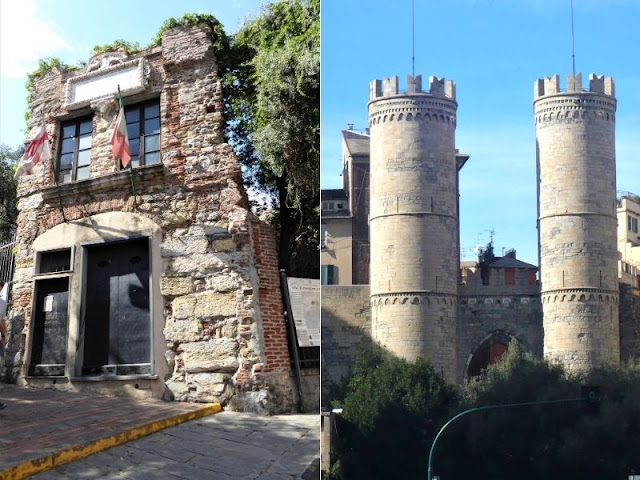 Casa di Colombo e porta Soprana Genova