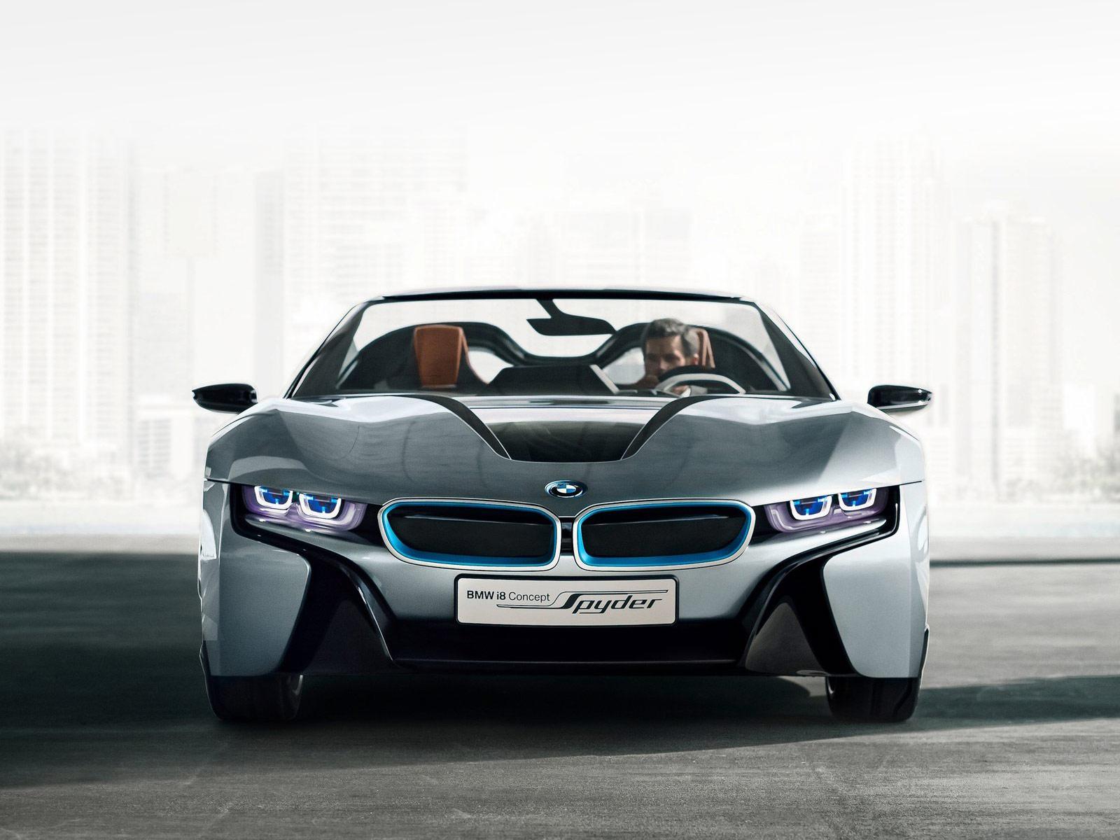 Gambar Mobil  BMW  i8  Spyder Concept 2013