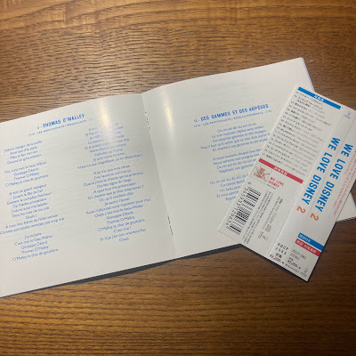 【ディズニーのCD】コンピレーション「WE LOVE DISNEY Vol.2(France)」を買ってみた！