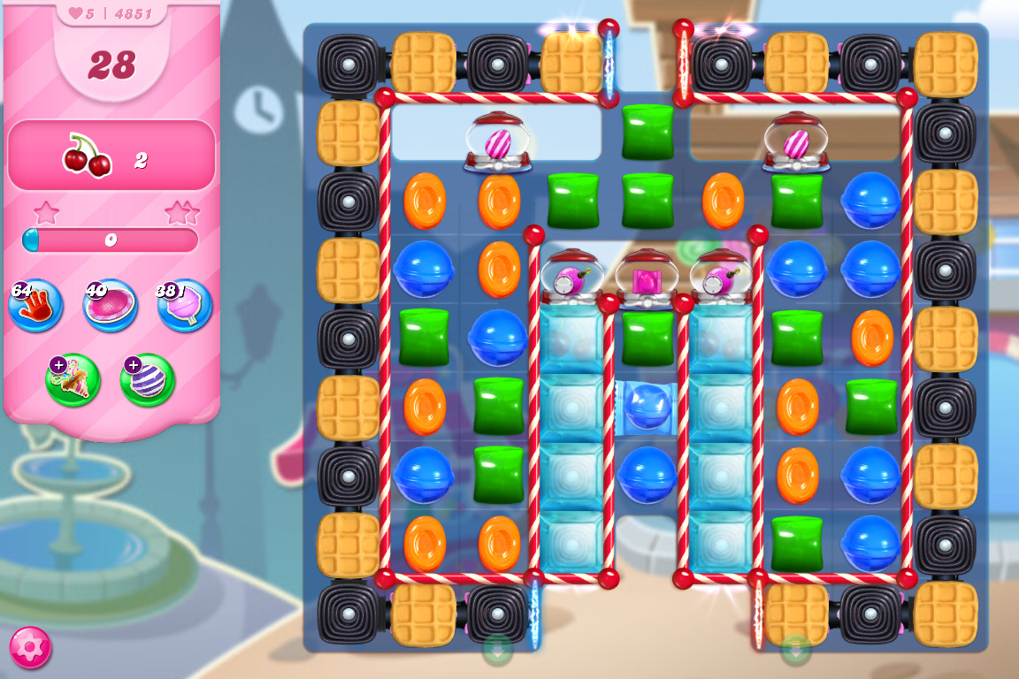 Candy Crush Saga level 4851