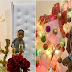 Tonto Dikeh And Her Son, King Andre Light Up Their Christmas Tree At Home