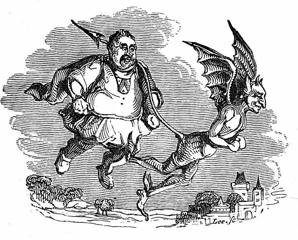 William Makepeace Thackeray, a man happily led by a demon