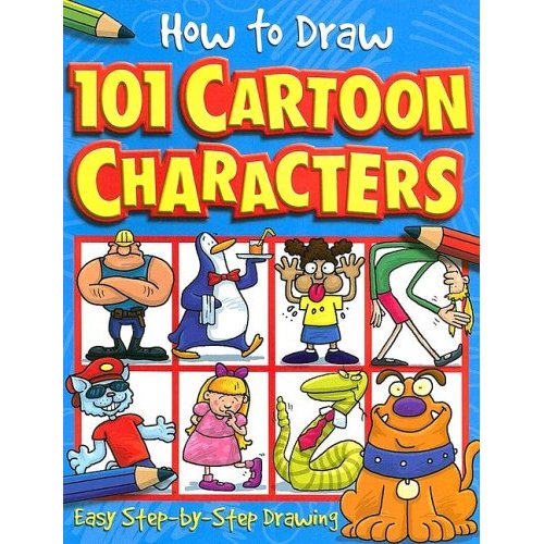 Easy Cartoon Characters To Draw. How to Draw 101 Cartoon