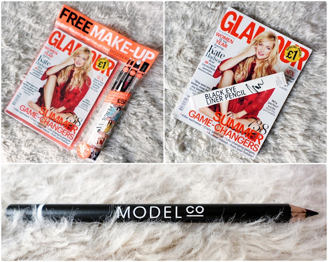 July 2015 Glamour Maazine 2015 With Free Model Co Eyeliner Pencil