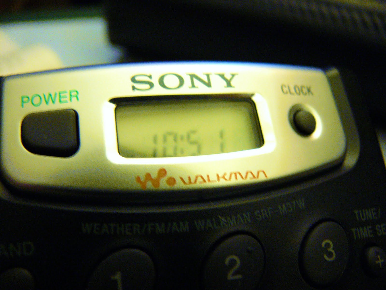 sony walkman fm/am/weather