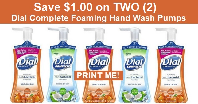  Dial Hand Wash Coupons | Save $1.00/2 - Print Now!