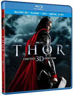 Thor 3D Blu-ray cover