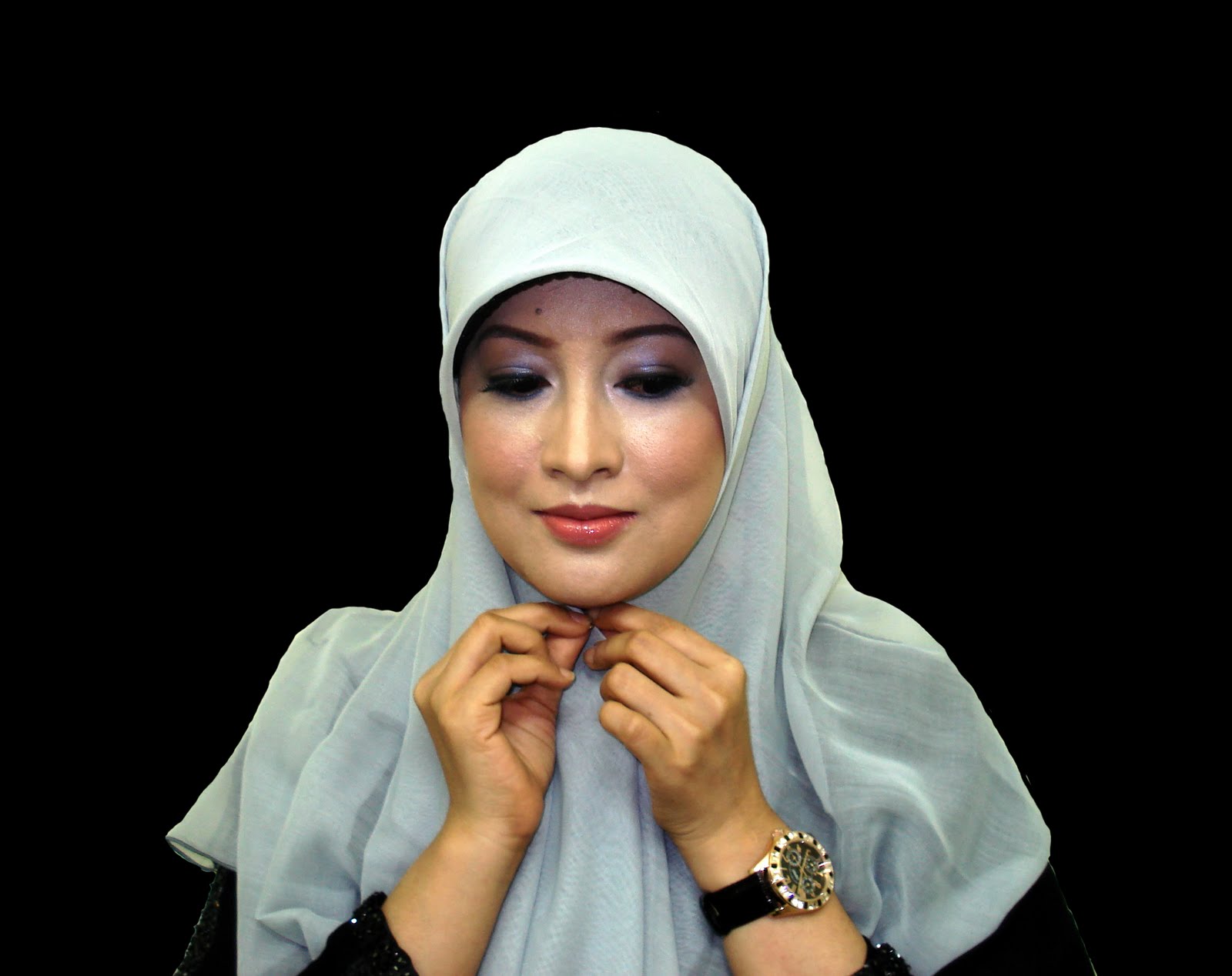 Cr Pakai Jelbab Segi Empat Yg Simple Banget  hijabers 