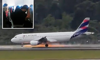 Προσγείωση για γερά νεύρα: Οι επιβάτες προσεύχονταν και το αεροπλάνο έβγαζε σπίθες