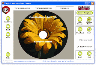 Easy CD DVD Cover Creator 4