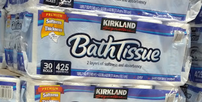 Costco Toilet Paper: 2 ply for comfort and effectiveness