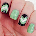 Nail Designs Green And Black