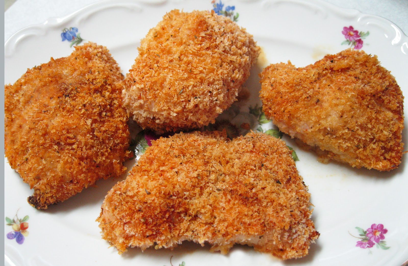 Kitchen Tapestry: Panko Crusted Oven Fried Chicken
