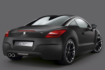 Peugeot RCZ Asphalt Black matte