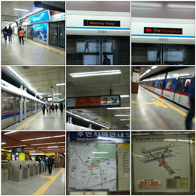Seoul subway - Line 3 and 4