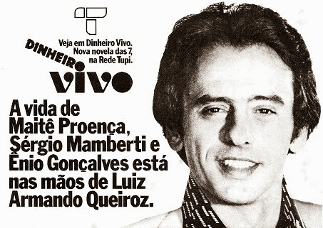 Resultado de imagem para tv tupi-1979 novela dinheiro vivo