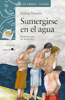 Sumergirse en el agua tornero