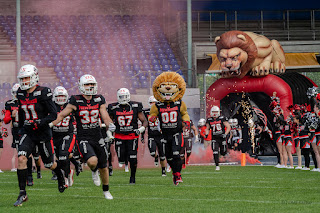 Sportfotografie American Football GFL Lions Crocodiles Olaf Kerber