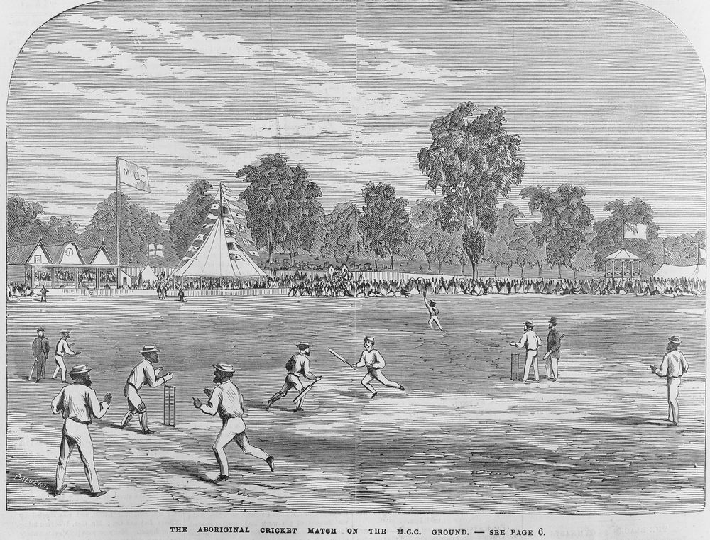 The Aboriginal australian cricket team of 1868