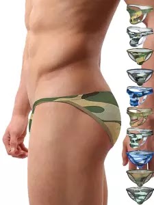Brand Men Underwear Mesh Qucik-Dry Sexy Men Briefs Breathable Mens Slip Cueca Male Panties Underpants Briefs Camouflage Cotton US $3.74 251 sold4.9 Free Shipping Combined Delivery