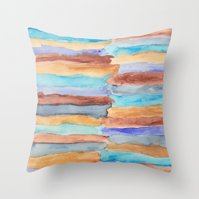  Beach Stripe Pillow