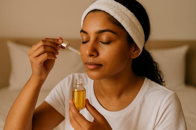 Which Face Oil to Apply Before Sleeping? – रात में लगाएं स्किन टाइप के अनुसार बेस्ट फेस ऑयल