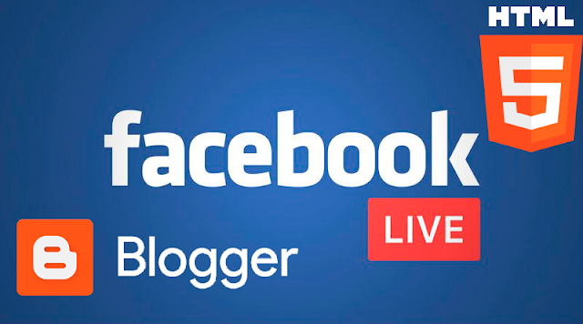 ¿Cómo insertar Facebook Live en su sitio web (Blogger)?