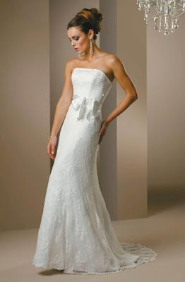 Simple Strapless Wedding Dresses