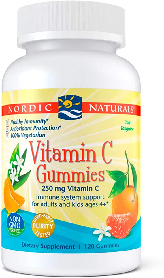 Nordic Naturals Vitamin C gummies - vien uong vitamin c tôt nhat