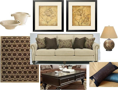 Site Blogspot   Living Room Furniture Store on Joy Of Decor  Beige Sofa With Brown Accent Can Be Warm And Inviting