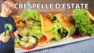 crespelle, crèpes, ricette d'estate, ricette estive, piatti freddi, piatti unici,