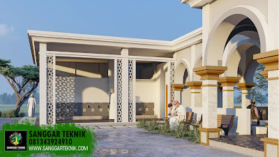 DESAIN TEMPAT WUDHU MODERN SANGGAR TEKNIK 2023