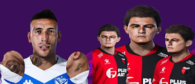 PES 2020 Faces Ricardo Centurión & Luis Miguel Rodríguez ( Pulga )