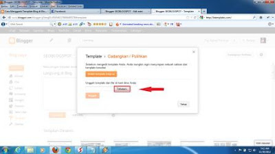 Mengganti Template Blog dengan Template Baru