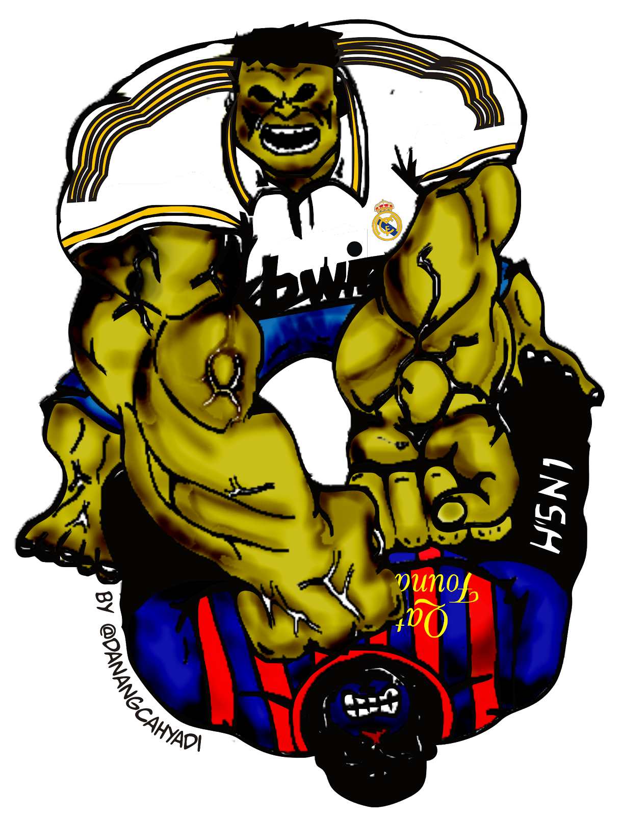 Gambar Animasi  Bbm Real Madrid Vs Barcelona  Only For Lady 