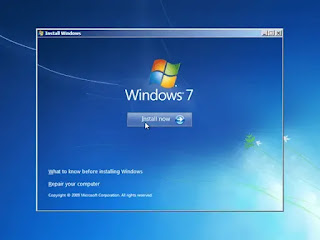 Langkah-langkah Cara Install Windows 7