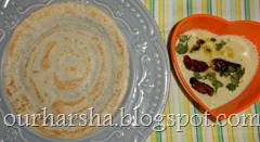 dosa and green chilly chutney (2)