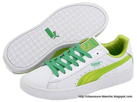 Chaussure blanche:blanche-512940